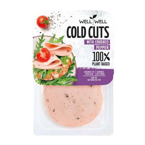 Salám z hrachové bílkoviny...