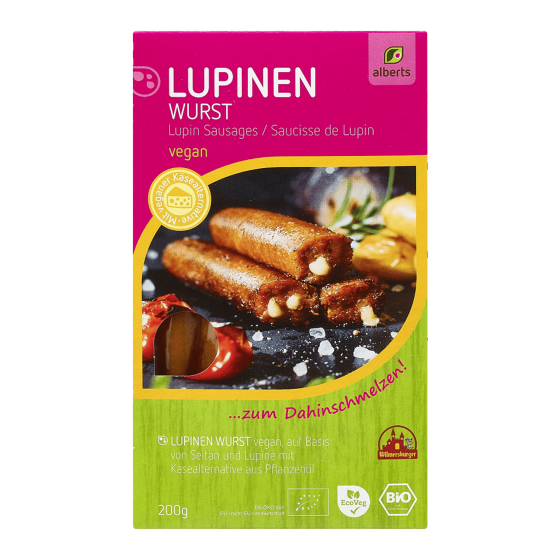 Salchicha de altramuz...