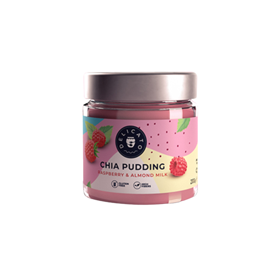 Delicato Chia pudim...