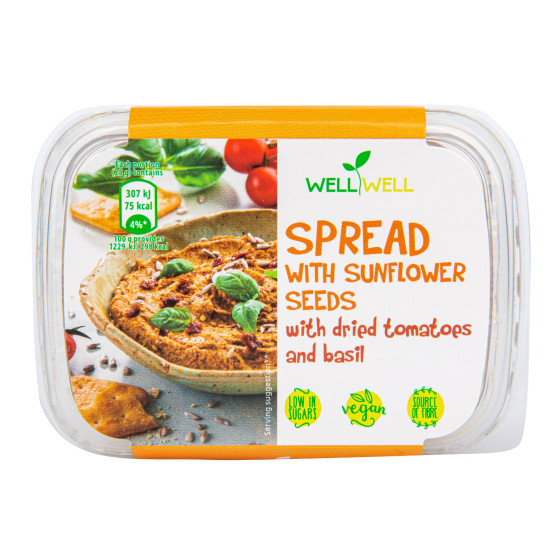 Sunflower spread with dried...