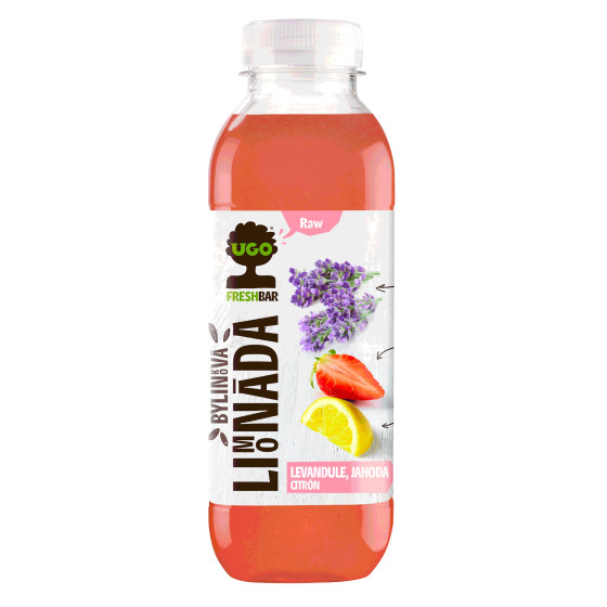 Limonáda levandule, jahoda...