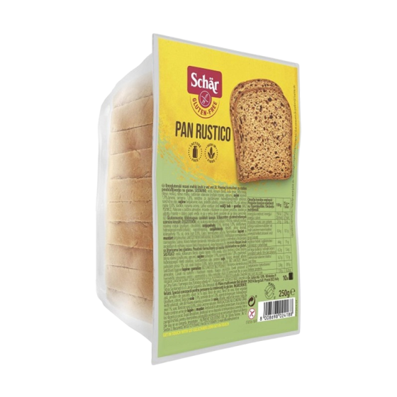 Pan Rustico sin gluten...