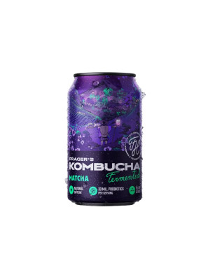Kombucha matcha 330ml Prager's