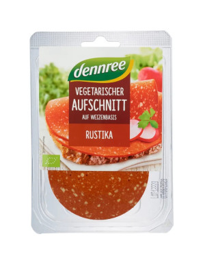 Dennree Salám rustikal 80g bio