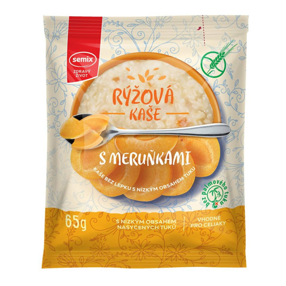 Rýžová kaše s meruňkami bez...